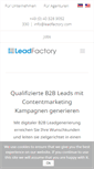 Mobile Screenshot of leadfactory.com